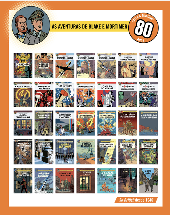 80 anos de Blake e Mortimer – So British desde 1946