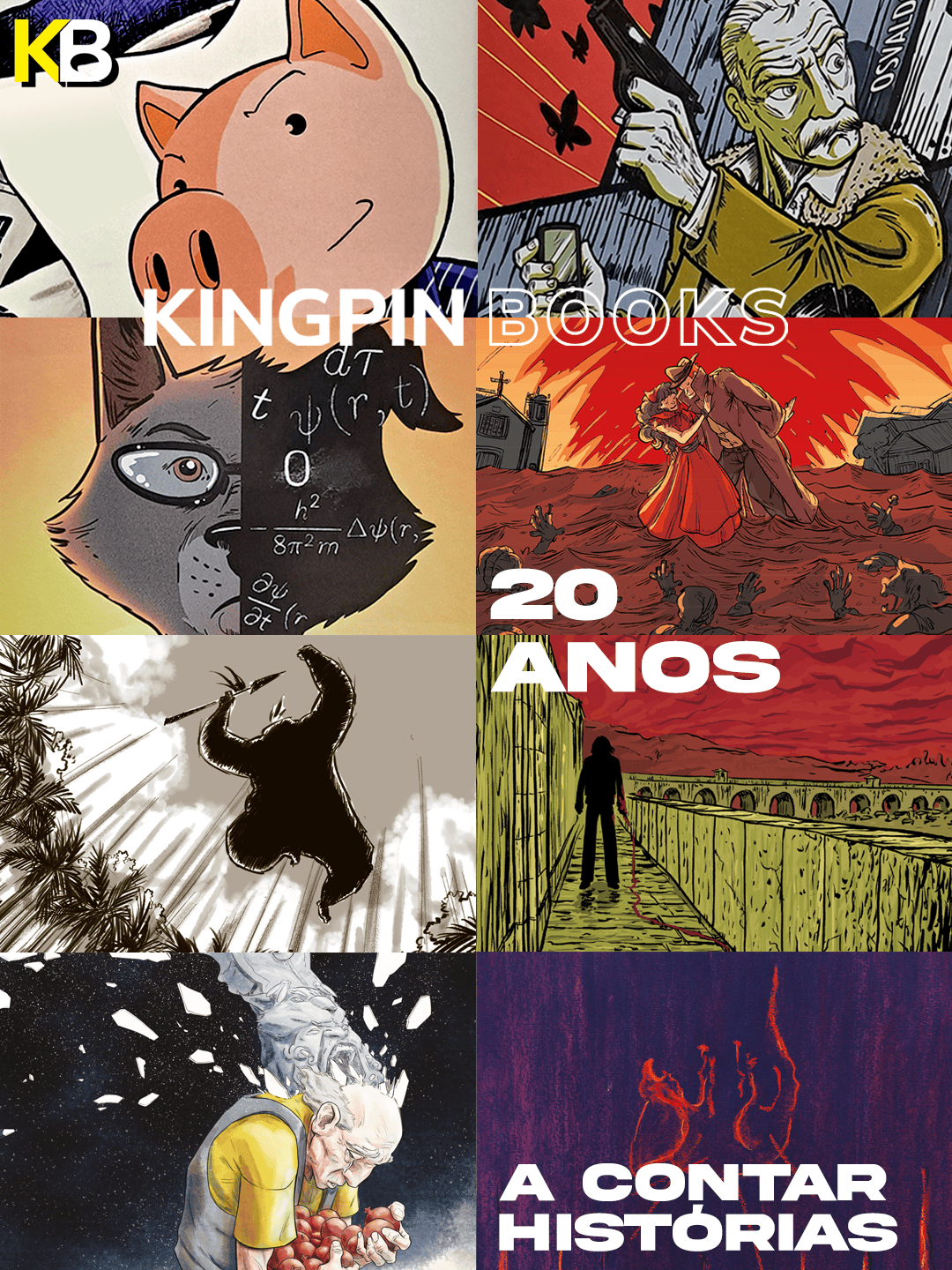 Kingpin Books: 20 Anos a contar Histórias